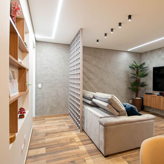 Projeto de apartamento de 80 m² em São Bernardo do Campo